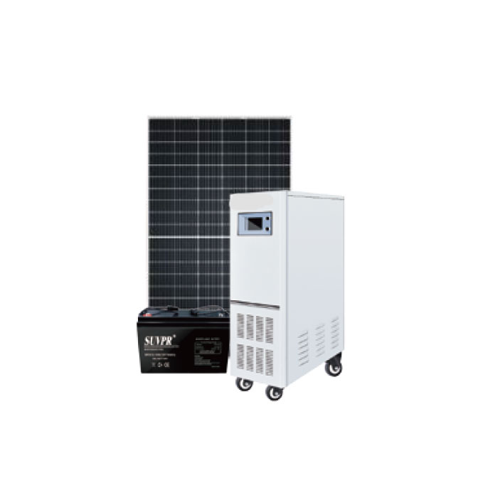 Serie monofase del sistema solare off-grid